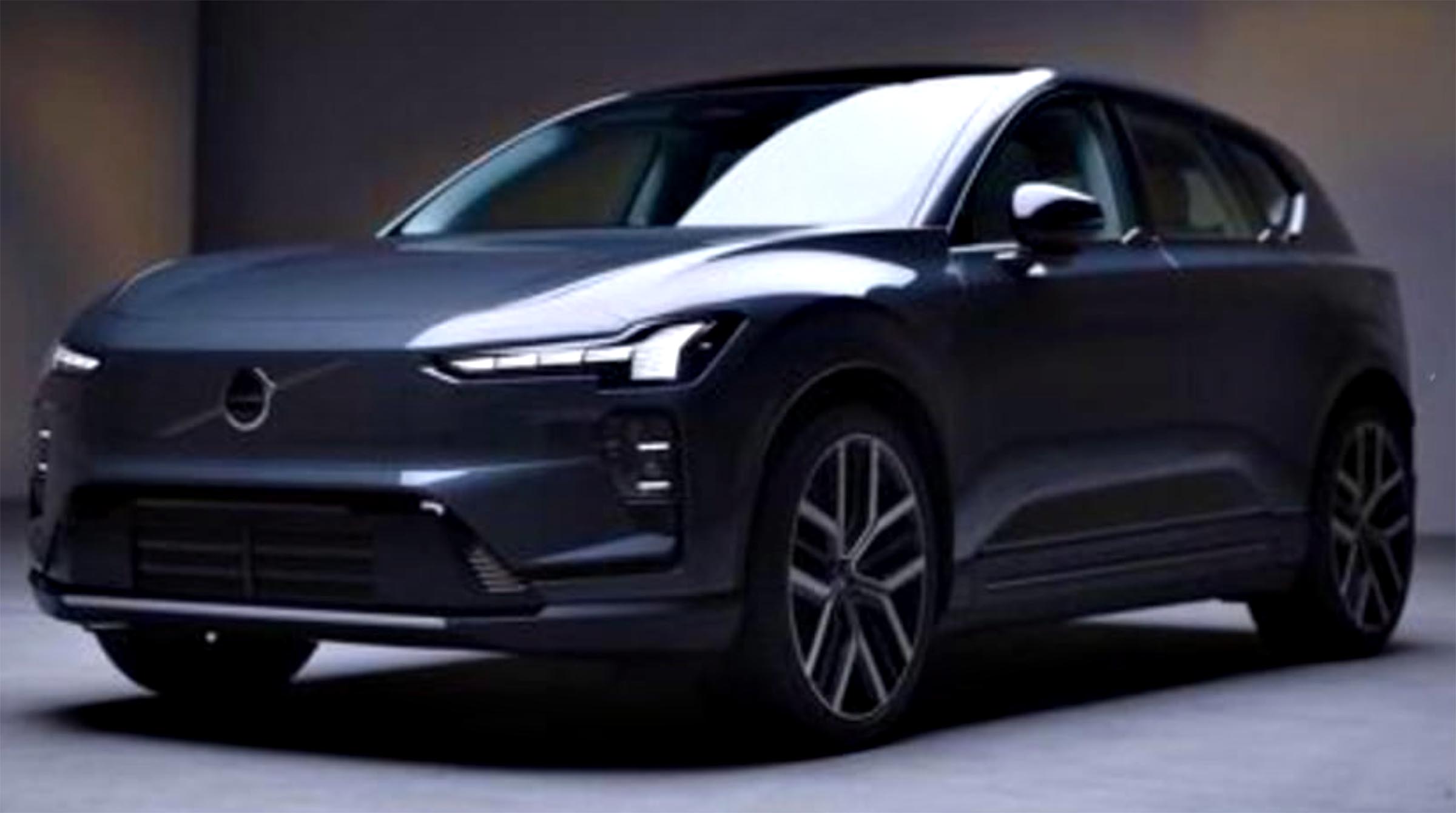 2027 Volvo EX60 - leak front 3-4