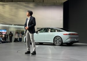 Afeela 1 and Kawanishi