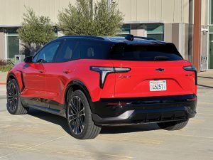 Chevy Blazer SS EV rear 3-4