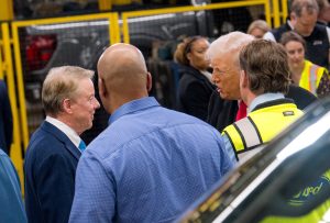 Ford meets Trump on line