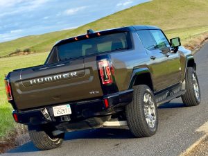 GMC Hummer EV SUT rear 3-4
