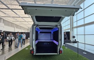 Honda Base Station Prototype - rear door open