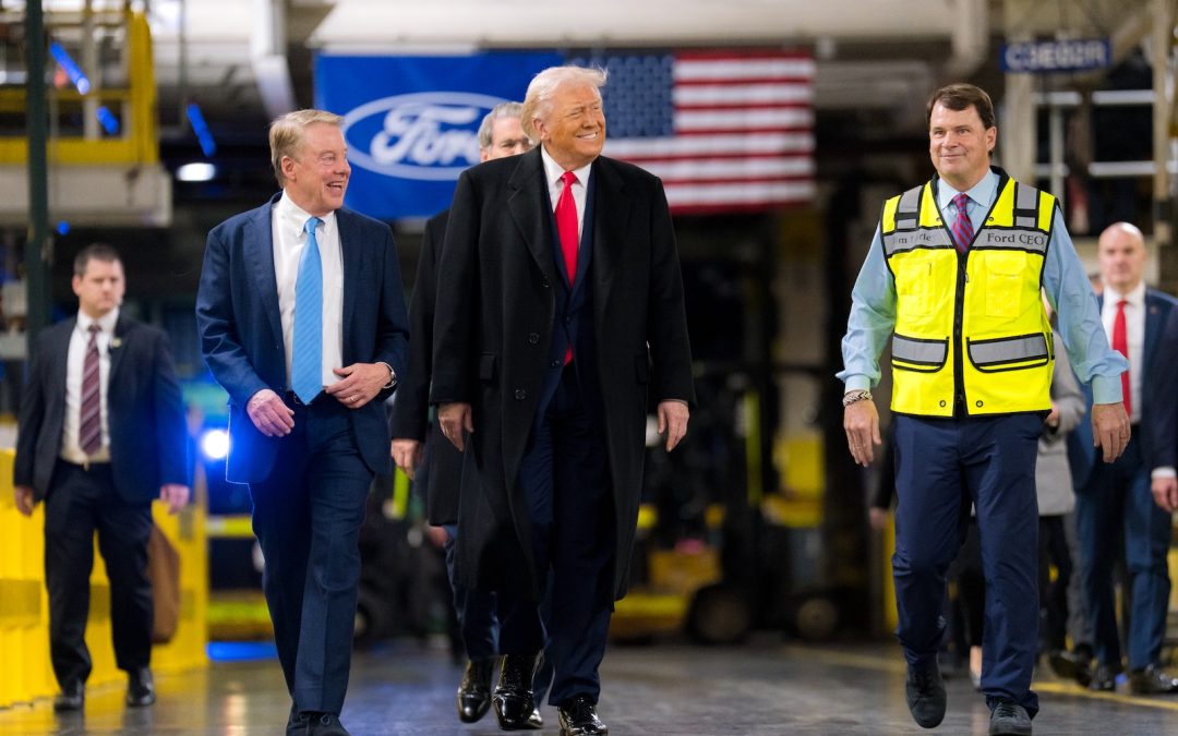 Ford Worker Who Heckled Trump Back on the Job – and With a Bigger Bank Account
