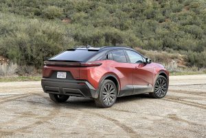 2026 Toyota C-HR - on gravel rear 3-4