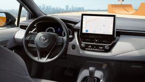 2026 Toyota Corolla Hybrid SE AWD dashboard