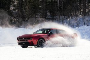 2026 Dodge Charger RT - Sedan on Snow Skid Pad