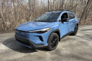 2026 Toyota Corolla Cross Hybrid XSE front 3-4