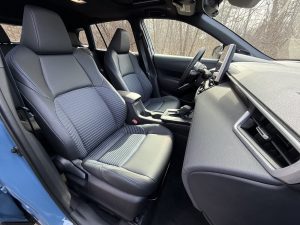 2026 Toyota Corolla Cross Hybrid XSE front seats