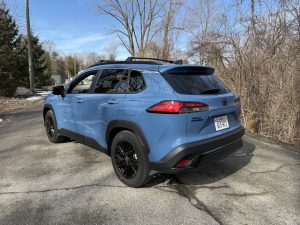 2026 Toyota Corolla Cross Hybrid XSE rear 3-4