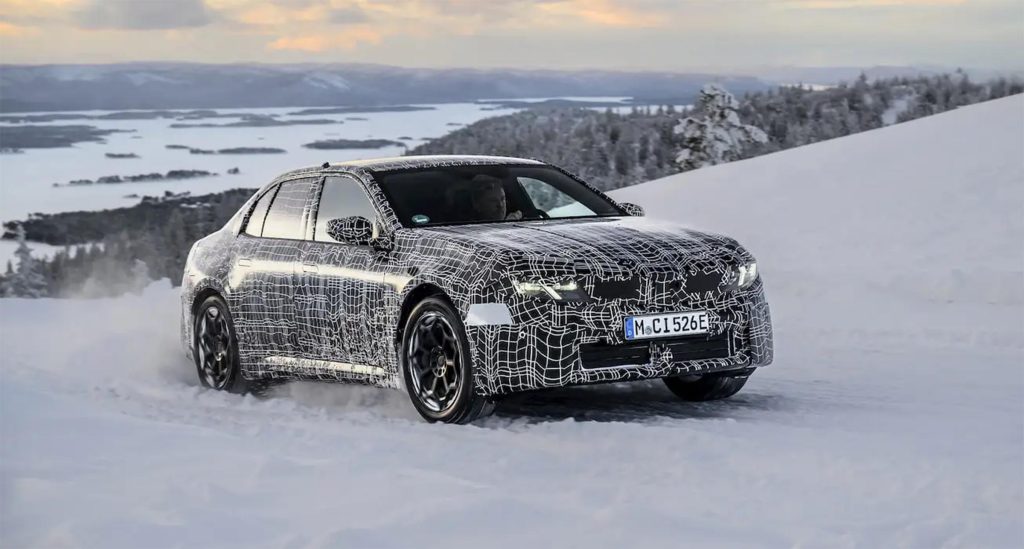2027 BMW i3 - winter testing