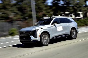 Cadillac Escalade IQ - with LiDAR sensors