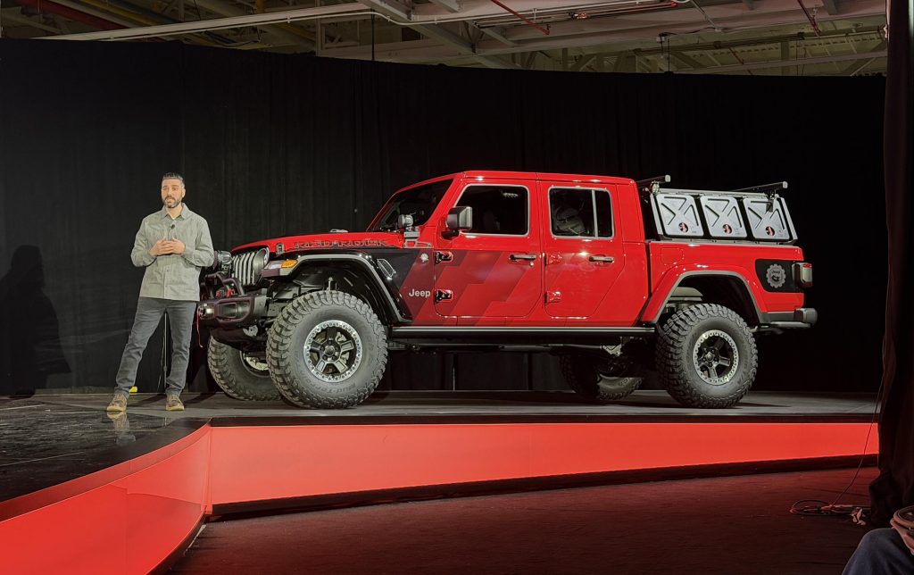 Jeep Gladiator Red Rock Concept - reveal