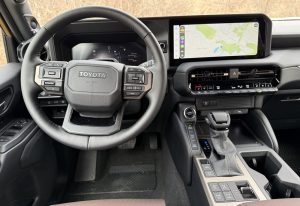 2026 Land Cruiser cockpit
