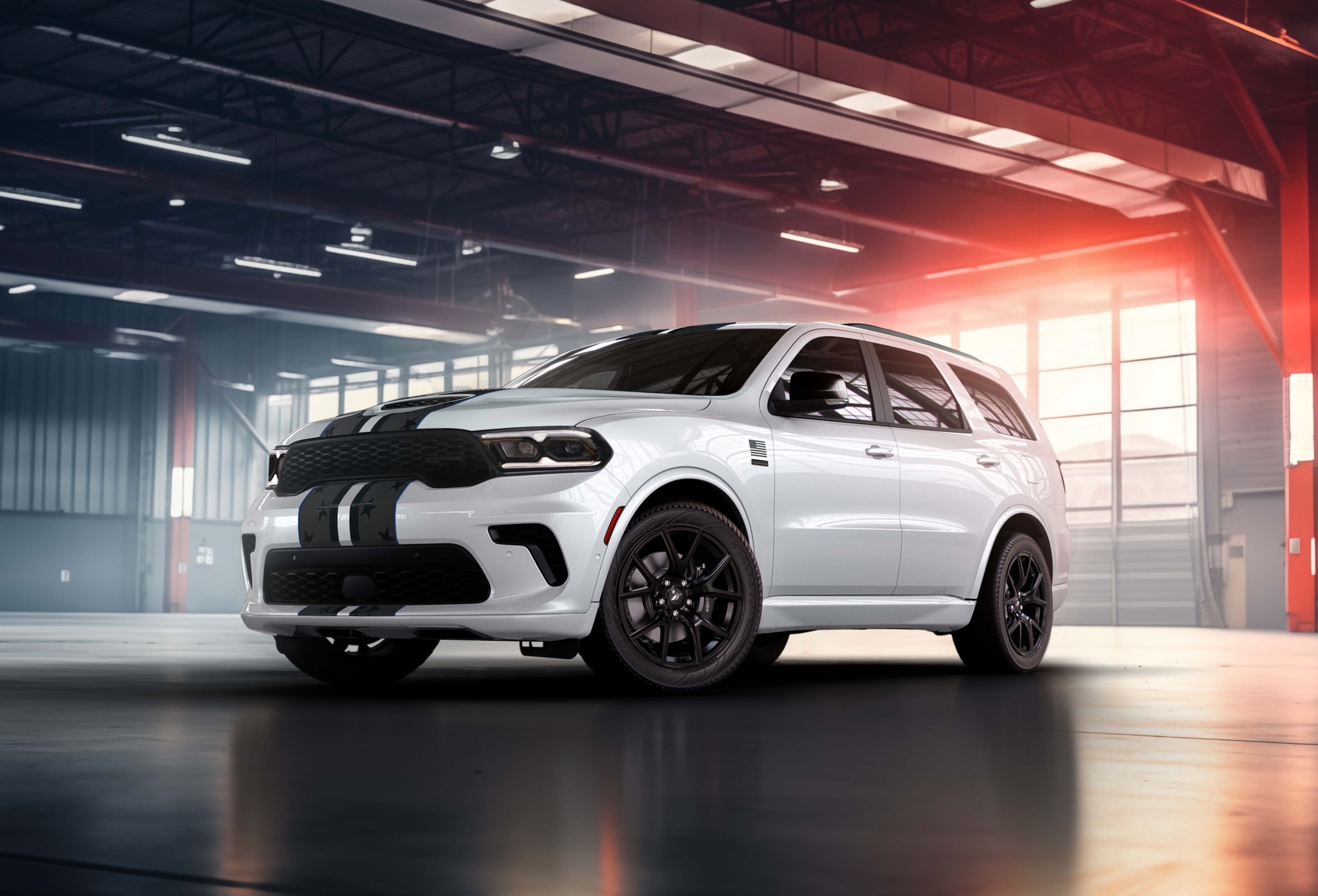 2027 Dodge Durang America250 white front