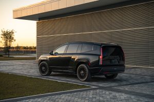 2027 Ioniq 9 Calligraphy Black Ink rear