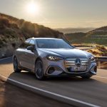 2027 Mercedes C-Class EV driving