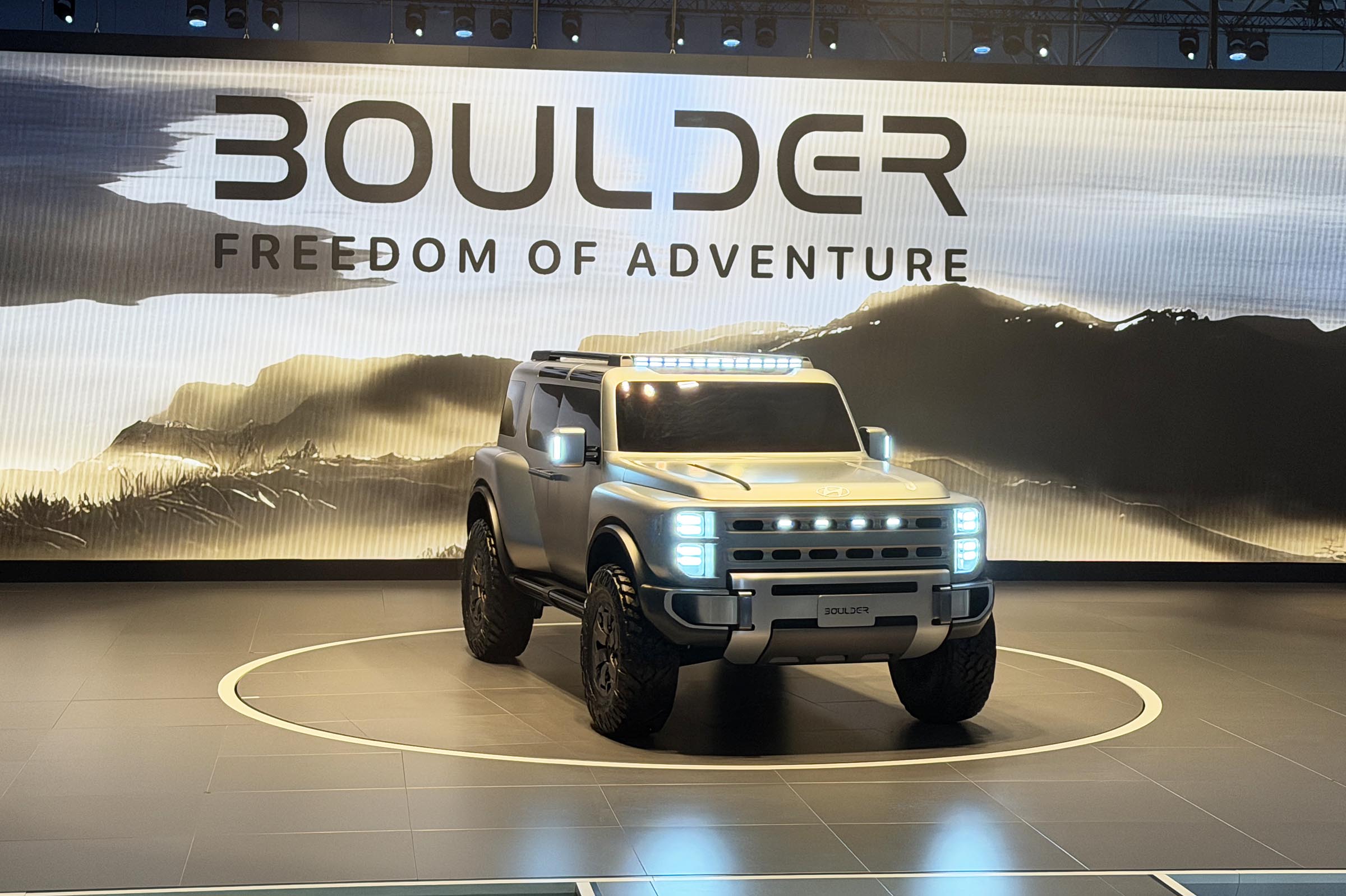 Hyundai Boulder - debut hero shot