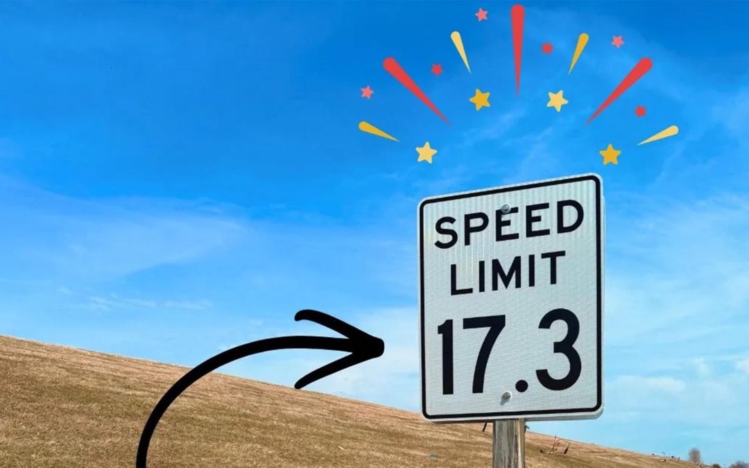 17.3 MPH? Wisconsin Recycling Center is Just the Latest to Use an Odd Speed Limit to Get Your Atte1ntion