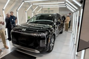 Hyundai Metaplant quality check booth reporters