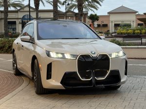 2026 BMW iX xDrive45 nose