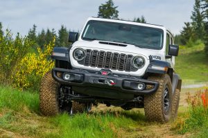 2026 Jeep Wrangler 392 off-roading at 2026 Mudfest