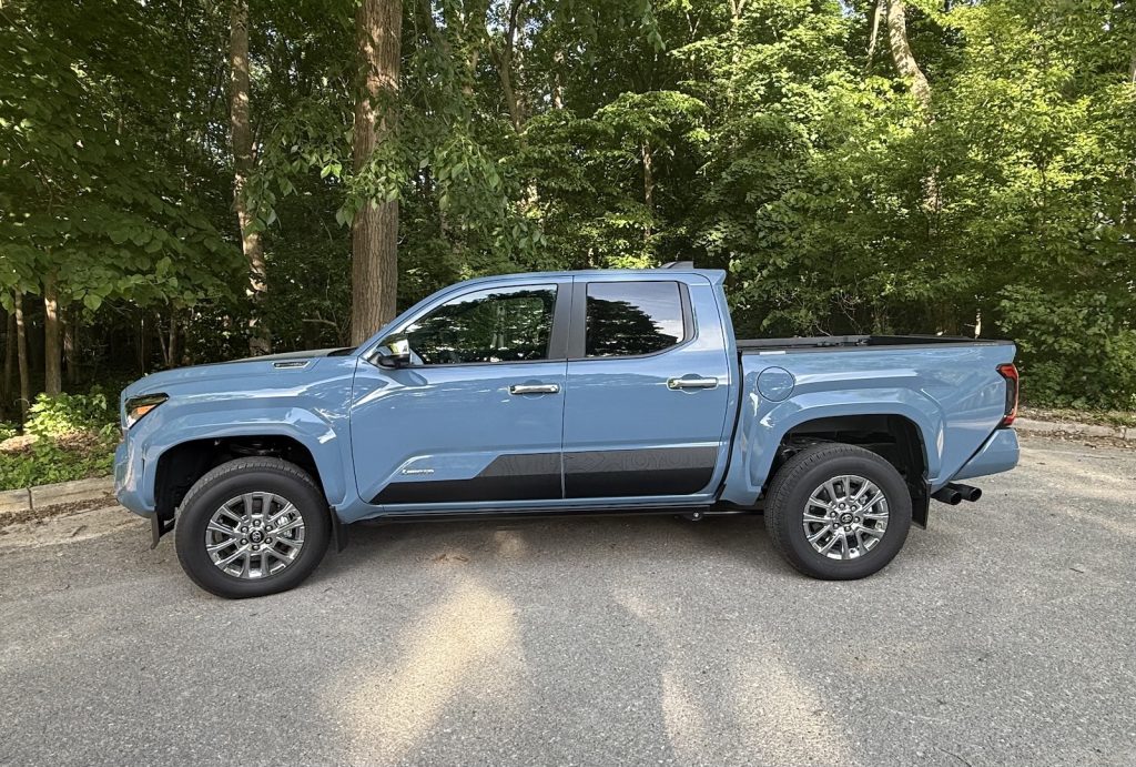 2026 Toyota Tacoma Ltd side blue