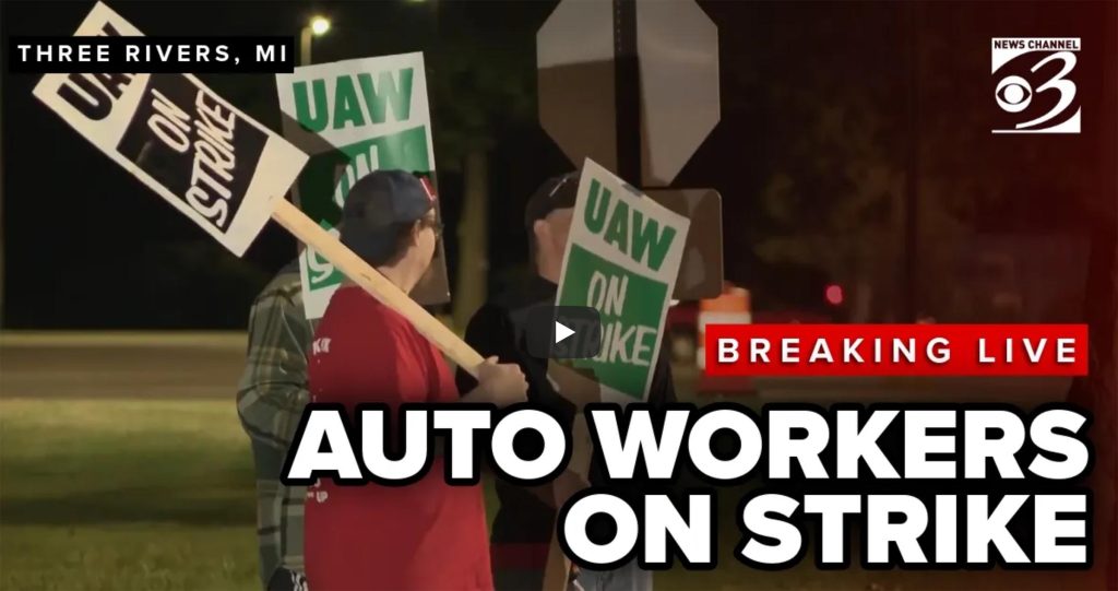 American Axle Strike - Courtesy WMMT