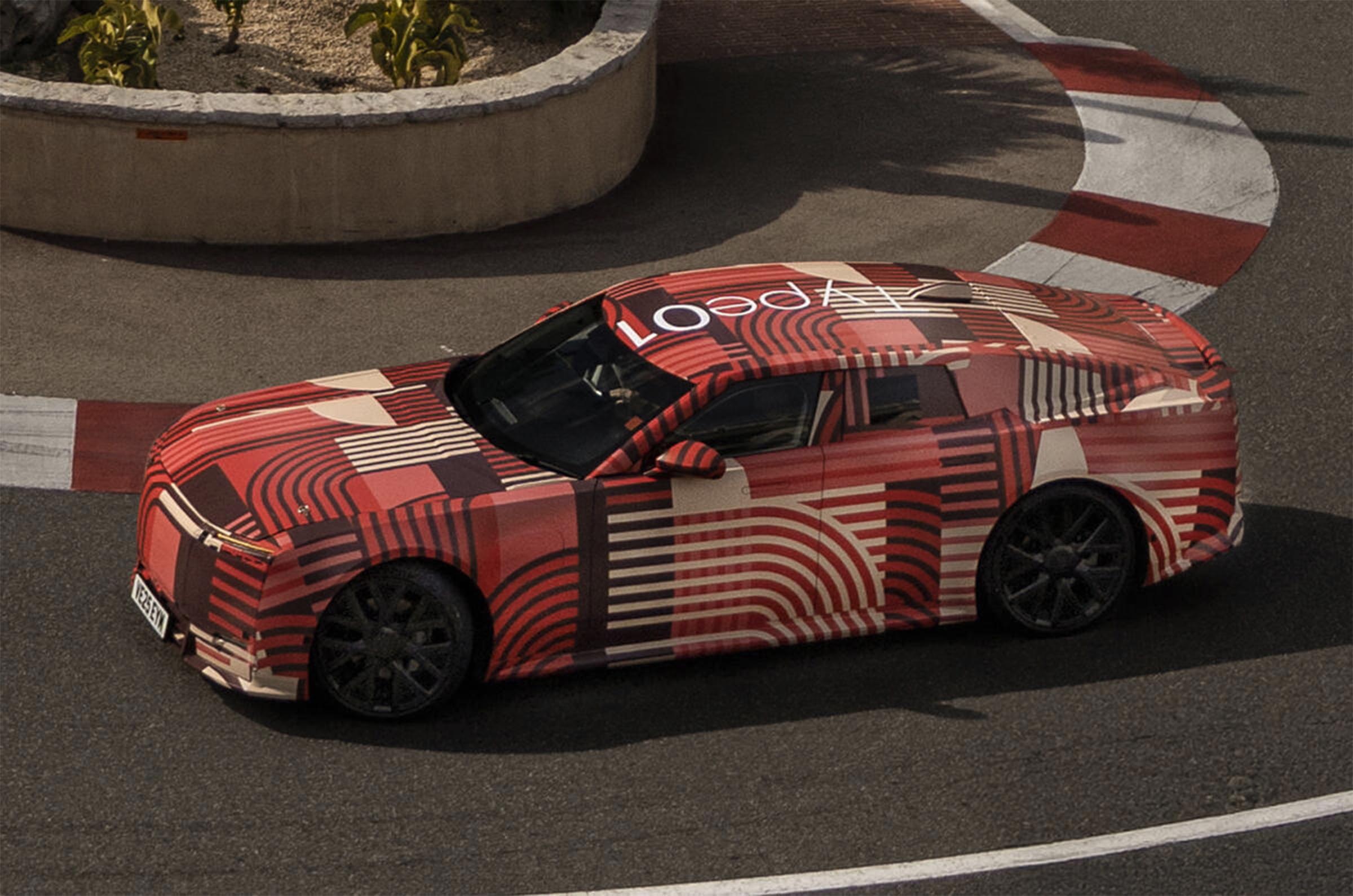 Jaguar Type 01 – camo on track Jaguar Type 01 - camo on track