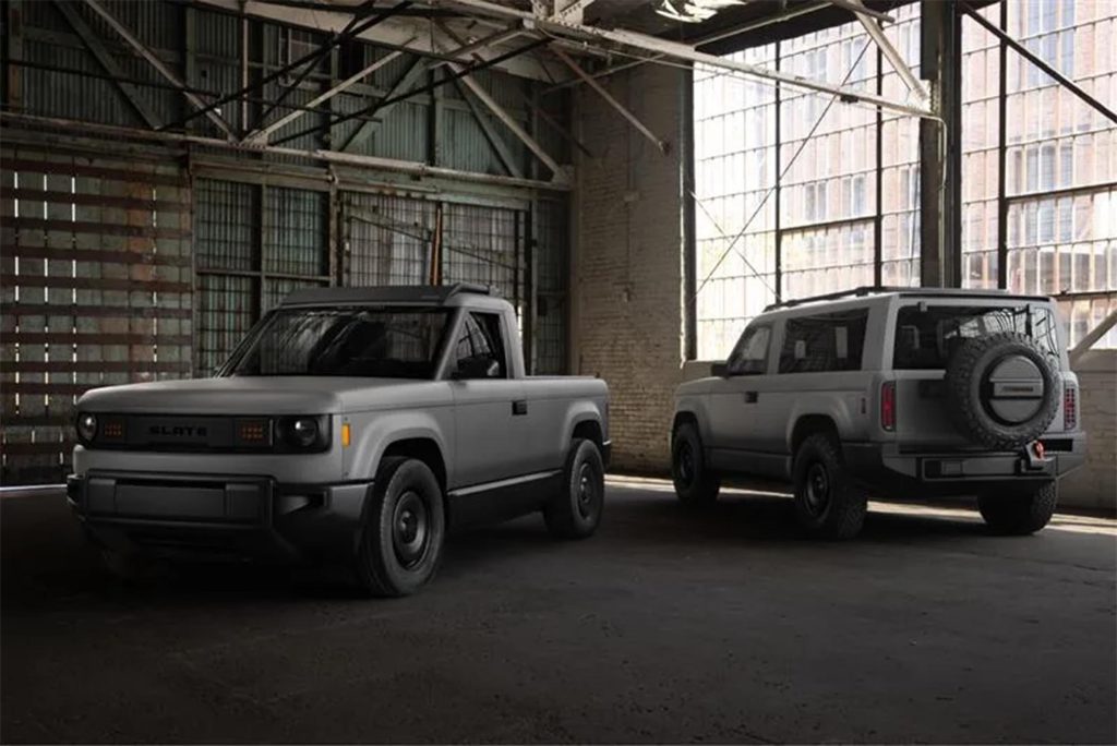 Slate Pickup and SUV