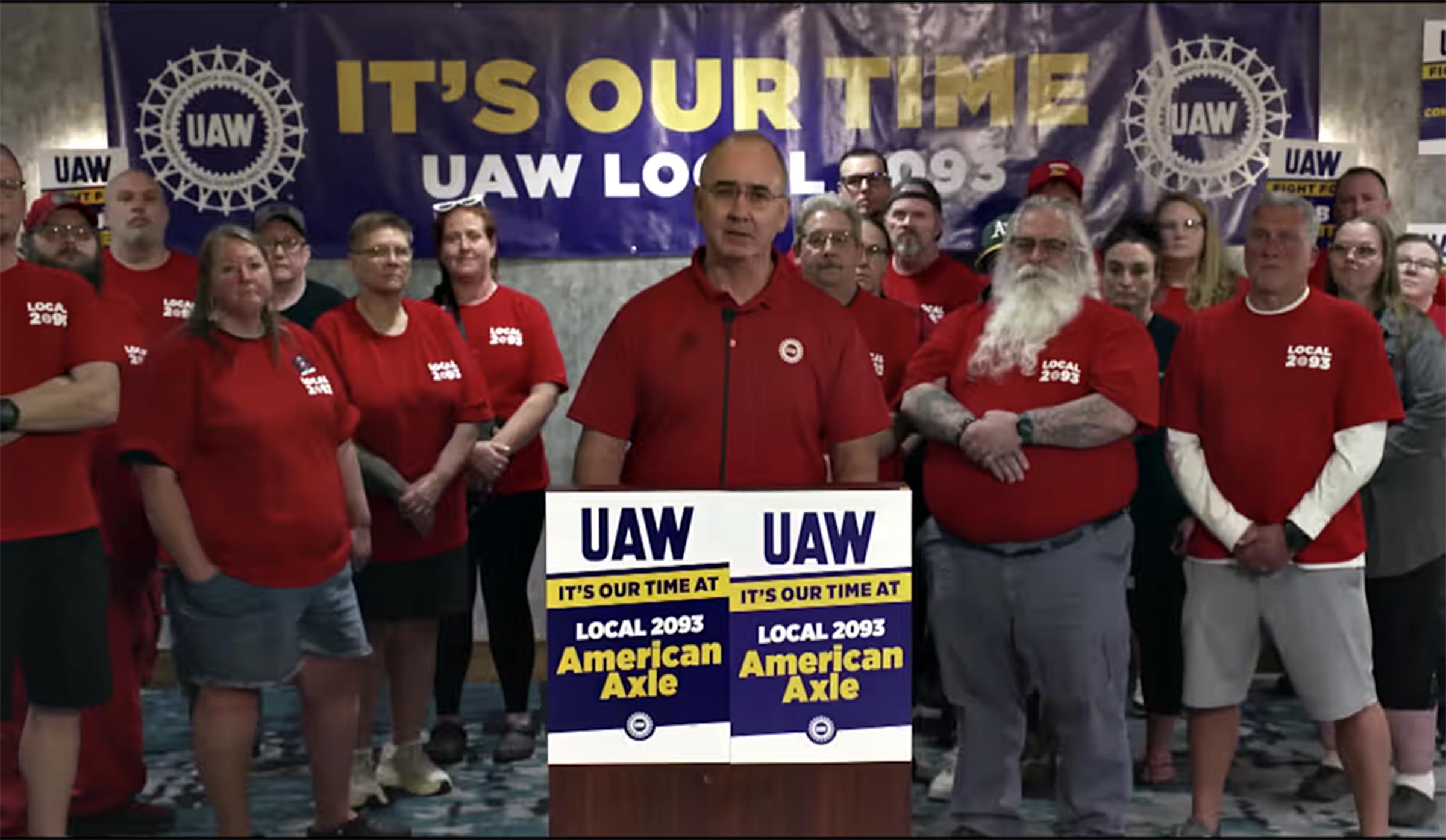 UAW Strikes American Axle 6-1-26 UAW Strikes American Axle 6-1-26