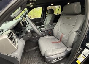 2026 Toyota Sequoia Capstone front seats