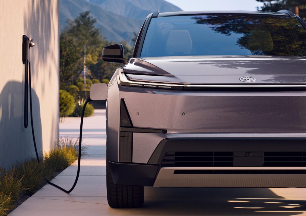 2027 Toyota Highlander EV - charging