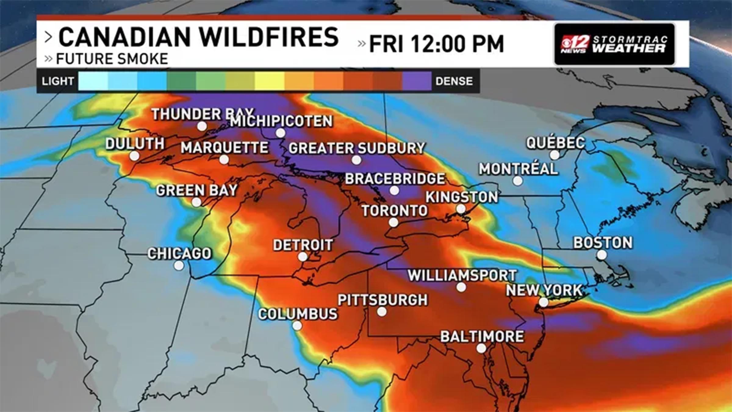 Canadian Wildfire Smoke – WPEC Canadian Wildfire Smoke - WPEC