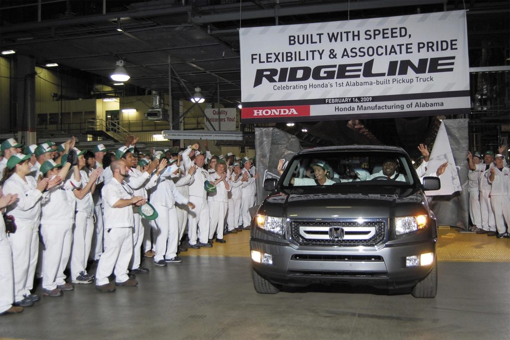 Honda Ridgeline - 1st model at Alabama plant