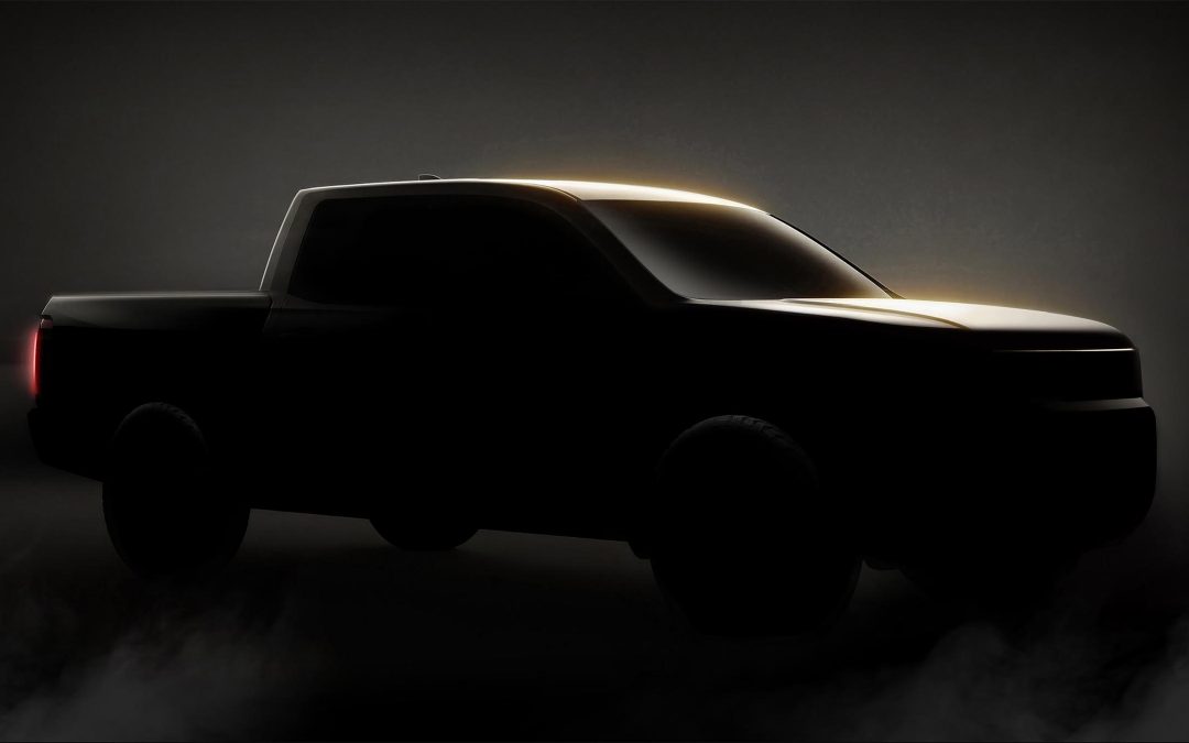 Honda Teases 3rd-Generation Ridgeline Pickup