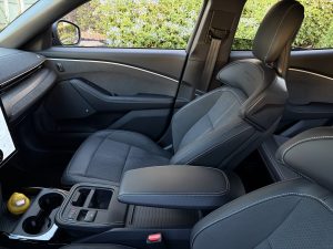 2026 Ford Mustang Mach-E Rally front seats