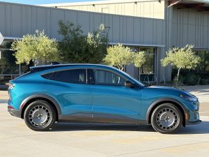 2026 Ford Mustang Mach-E Rally side