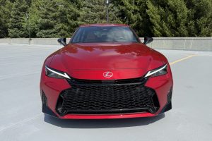 2026 Lexus IS 350 F Sport nose red