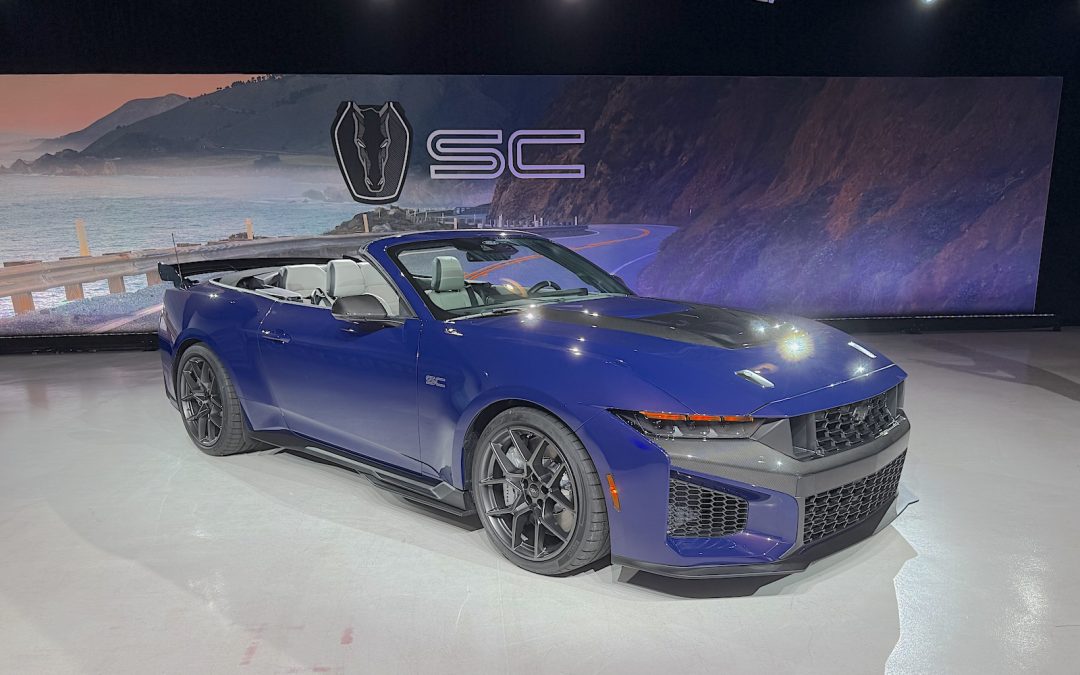 Ford Brings Track Savvy to Streets with New Mustang Dark Horse SC Convertible