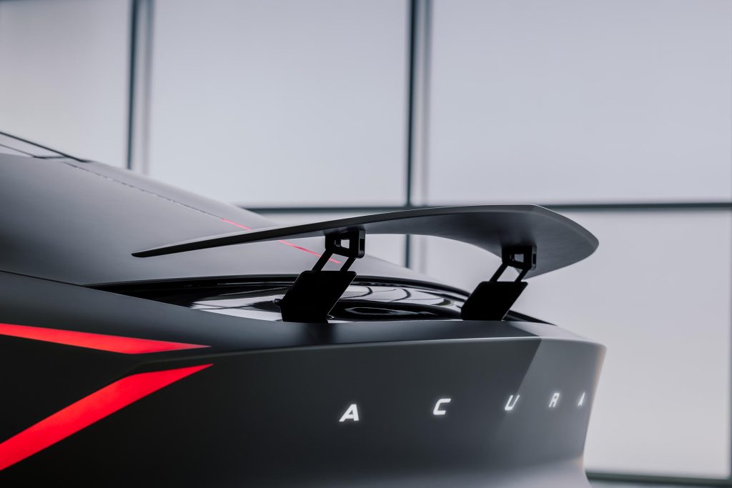 Acura Nexera Vision Concept - active aero
