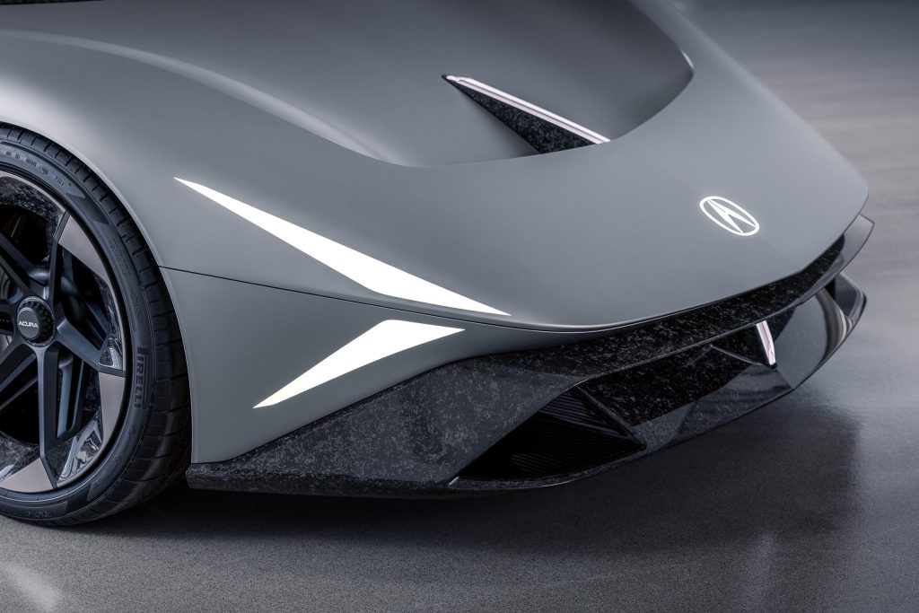 Acura Nexera Vision Concept - nose detail