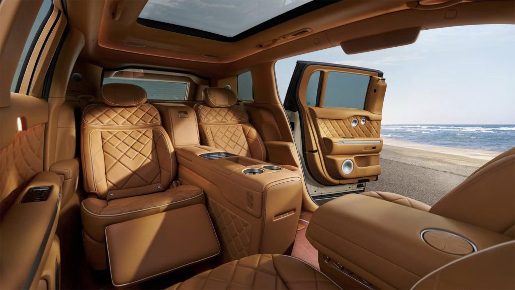 Genesis GV90 Neolum - rear seats