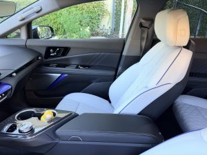 2026 Cadillac Optiq-V front seat