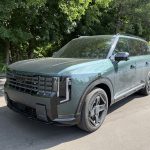 2027 Kia Telluride HEV front green