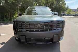 2027 Kia Telluride HEV nose green