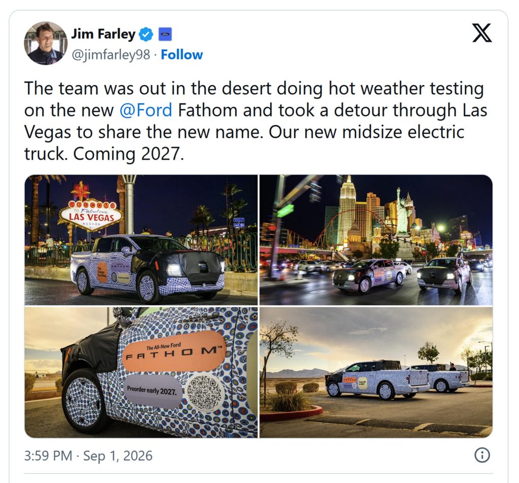 Ford Fathom in camo - Farley Post