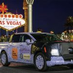 Ford Fathom in camo - on LV Strip hero