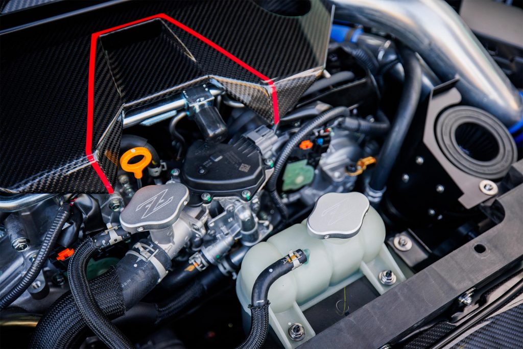 Nissan Z Kage Concept - engine