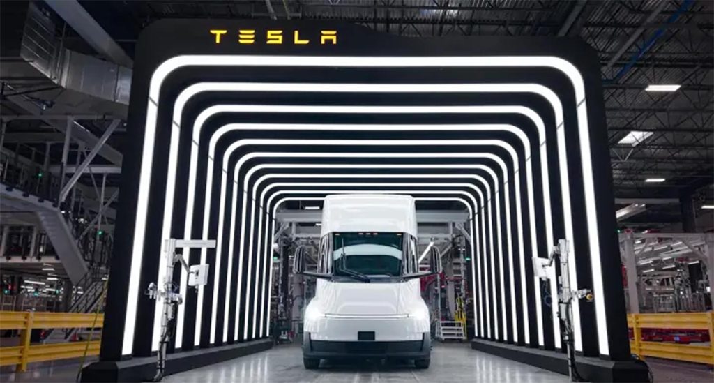 Tesla Semi at factory