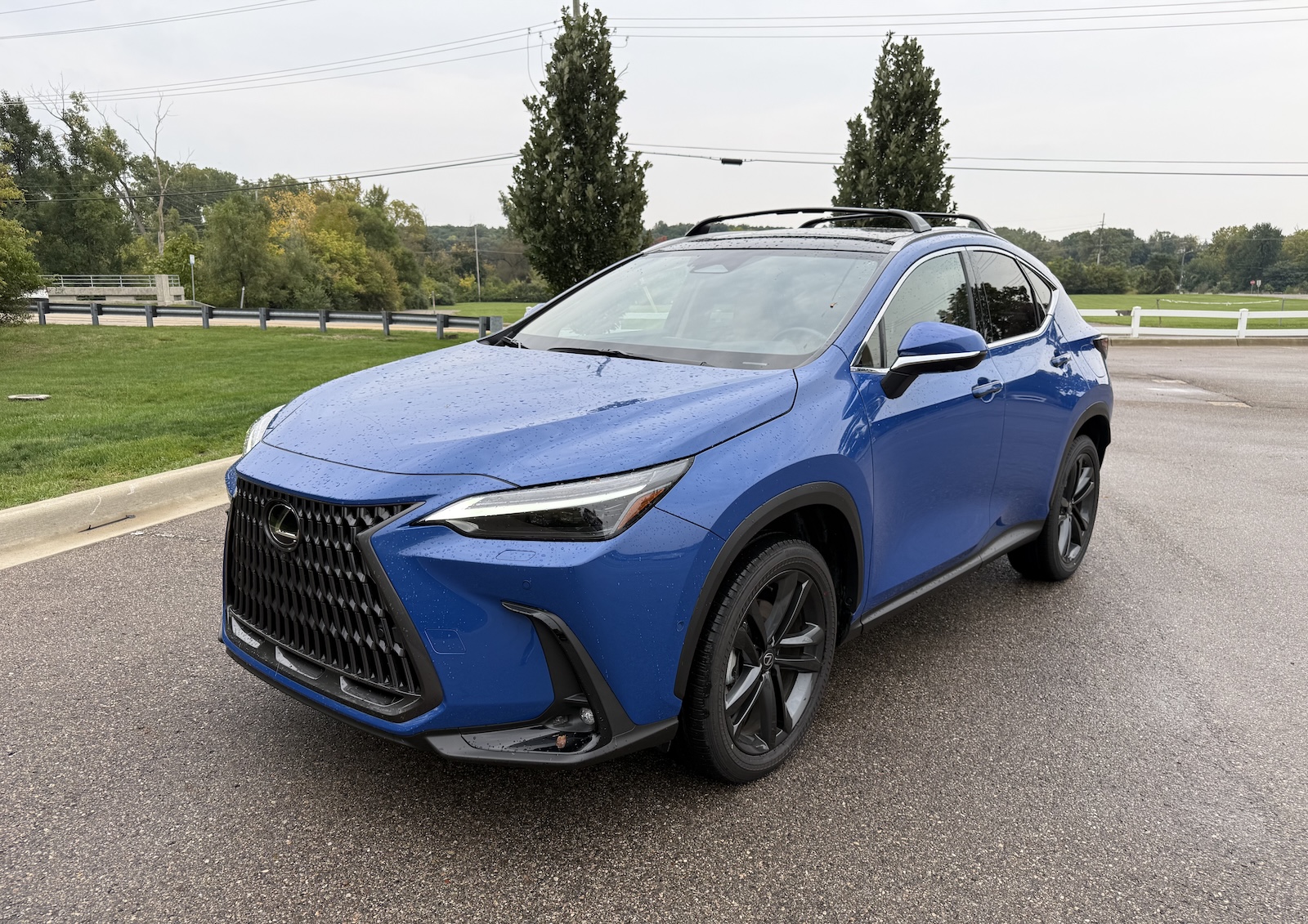 2026 Lexus NX 450h AWD front blue 2026 Lexus NX 450h AWD front blue